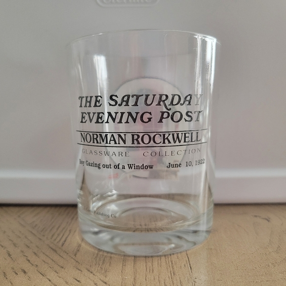 Norman Rockwell Glasses "The Saturday Evening Post" Glassware Set of 4 VGC - Picture 4 of 9